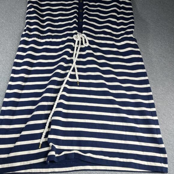 LRL Ralph Lauren Small Tie Waist Shirt Dress Mini Sailor Lauren Jeans Co - Picture 7 of 9